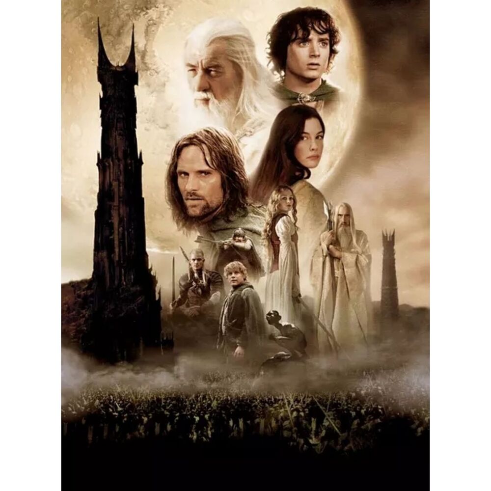 Custom Movie Poster Magnet The Two Towers Home Kitchen Decor